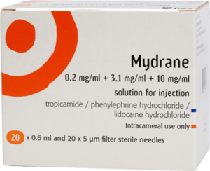 Image of a box of Mydrane