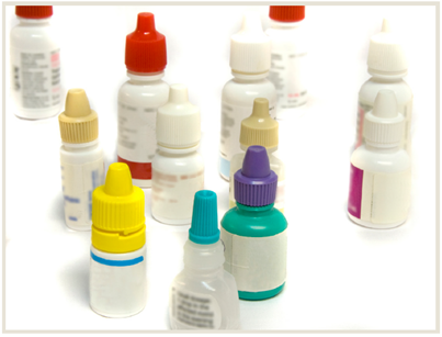 Generic eye drop bottles